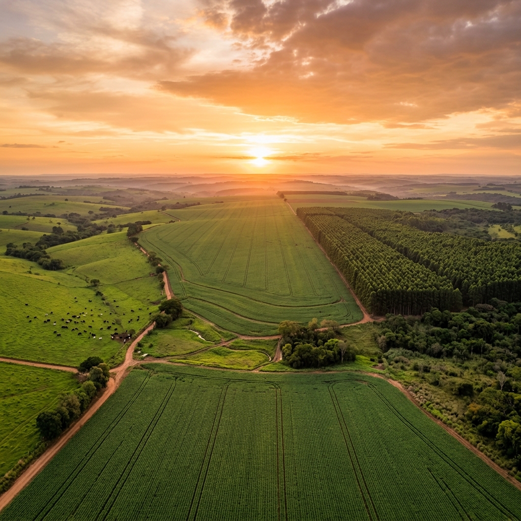 Paisagem agropecuária